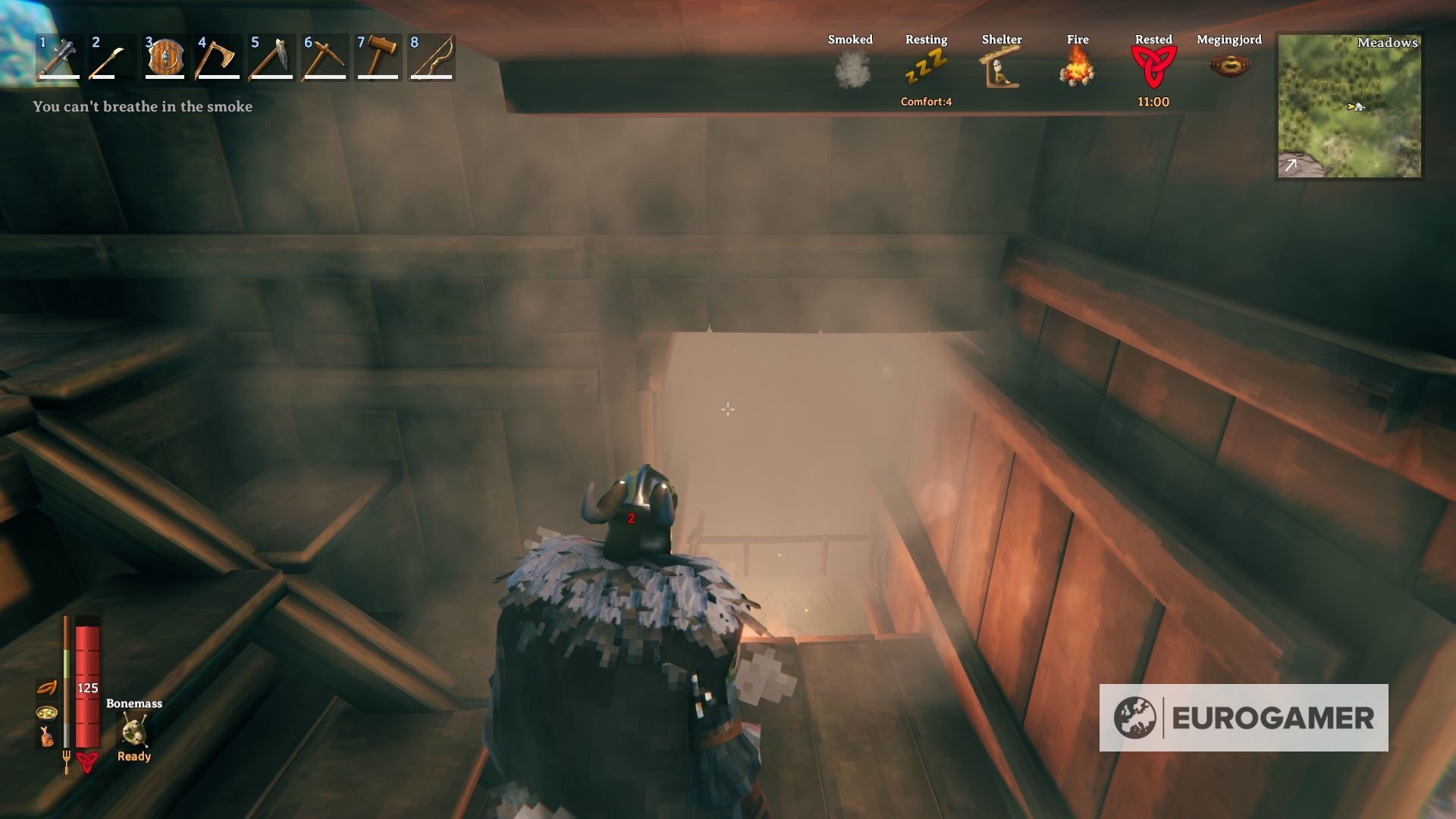 Valheim building guide How to build a house, chimney building and unlock stone buildings